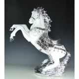 馬到成功 白金( y14534 立體雕塑.擺飾 立體擺飾系列  動物、人物系列)